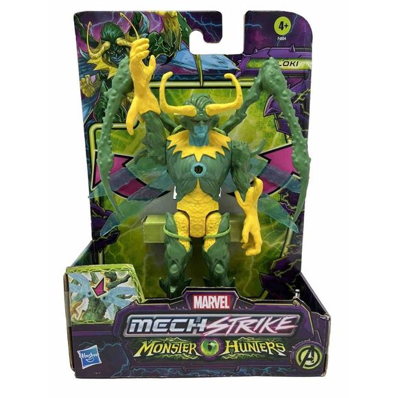 Marvel Mech Strike Monster Hunters Loki 6" Wing Attack Action Figure - Picture 1 of 3